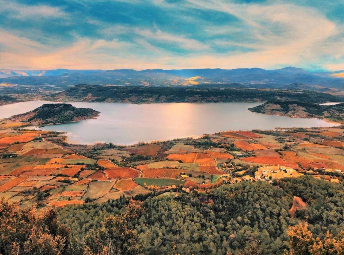Bungalow Les Ruffes Du Salagou Clermont-lʼHérault Exteriér fotografie